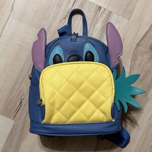 Lilo and Stitch mini  leather backpack EUC Fast Shipping